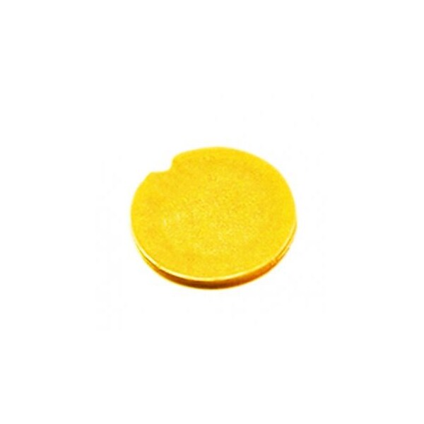 Simport Scientific Cap Inserts, 0.5-2.0ml, Yellow, 100/pk, 100PK 212435-Y - main